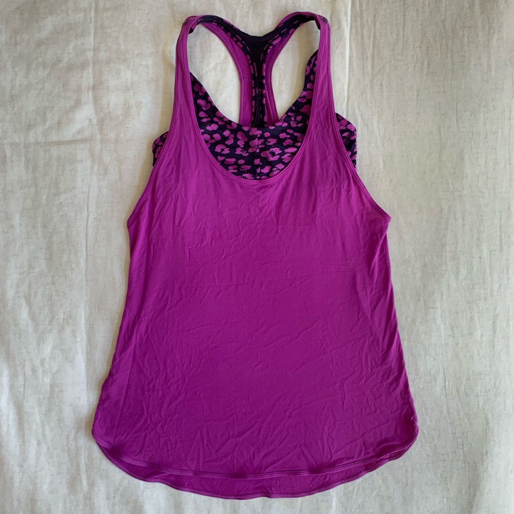 Lululemon SINGLET w/ COORDINATING BRA Size 4
